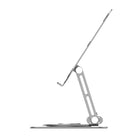 Adam Elements - Hub Stand Pro 6-en-1 - Support pour ordinateur portable - Gris-Charge de haute précision : Le moyeu supérieur supporte jusqu’à 3,5 kg, tandis que le bas supporte facilement 4,5 kg, accueillant pratiquement tous les ordinateurs portables
