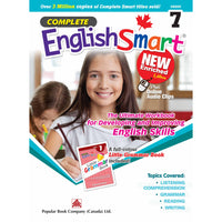 Popular Book Company Complete EnglishSmart - Grade 7-Audio clips for phonics and listening comprehension 