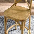 Modway Gear Counter Stool - Natural-Weight Capacity: 330lbs.