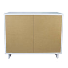 Manhattan Comfort Granville 37.8" Modern Dresser - White-17.72" L x 37.8" W x 31.73" H