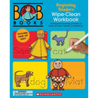 Scholastic Bob Books Wipe-Clean Workbook Beginning Readers - Phonics - Kindergarten (Stage 1: Starting to Read)-Juvenile Fiction