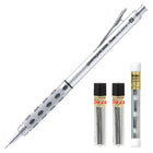 Pentel GraphGear 1000 Retractable 0.5mm Mechanical Drafting Pencil Set-Easily identify your lead type with the built-in lead hardness indicator