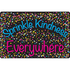 Ashley Productions Smart Poly Welcome Mat with Slip Resistant Backing - 15.5" x 23.5" - Confetti - Sprinkle Kindness - 2 Pack-Brighten up your classroom with a burst of colour and creativity, while providing a comfortable and inviting space for students to gather and learn.