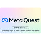 META Quest - Carte-cadeau de 30 $ [Code Electronique]-Choisissez le montant que vous voulez envoyer, le solde prépayé est instantanément prêt à l’emploi et n’expire jamais.