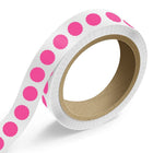 JAM Paper Standard Label Rolls - Scallop Shaped - 1 5/8 x 1 5/8 - Neon Pink - 125 Labels/Roll-Colour: Neon Pink | Make your mail stand out with colourful shipping address labels.