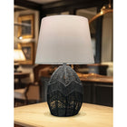 Dainolite Tillie Transitional Desk Lamp - Black-LED Compatible