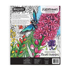 Crayola Wildflower Adult Colouring Book-Premium quality paper: Each 8.5 x 11" page is printed on high-quality paper that resists bleed-through and allows for smooth colouring