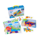 Miniland Pegs & Patterns Set - Bright Colours - 90 Pieces-Bright colours to make fun diagrams