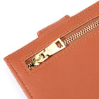 Champs Iconic Snap Cardholder - Tan-9 credit card slots