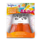 Bright Air Scented Oil Air Freshener non-electric Hawaiian & Papaya Scent, 6 Pack-Safe to use around the office and any other areas you want to keep fresh