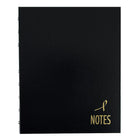Blueline Notepro Pink Ribbon Hardcover Notebook, 9-1/4" x 7-1/4", Black, 150 Pages-Consists of recycled paper, using a minimum of 50% of post-consumer recycled fibres, FSC® Certified 