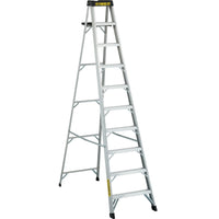 Featherlite - Escabeaux industriels robustes en aluminium série 3400 - 10 pi-Hauteur nominale: 10 pi