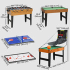 Soozier - Table de jeu multi 5-en-1-Patins de pieds, réduisant le glissement et protégeant le sol
