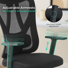 MotionGrey MC3 Ergonomic High Back Office Chair with Adjustable Armrests - Black-6