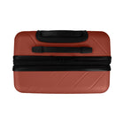 Reebok Repetition 21.5" Hardside Carry-on Luggage - Red-Lined interior with dividing panel, practical pockets and tightening straps to keep content organized and in place