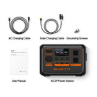 Bluetti Premium AC2P 230.4Wh Portable Power Station and SP100L Solar Panel-9