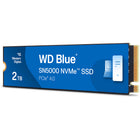 Western Digital WD Blue SN5000 2 TB Internal PCIe Gen 4 x4 NVMe SSD-Harness AI and streamline your creative workflow with the combined power of PCIe Gen 4, up to 5,500MB per second read speeds 4TB model, and Western Digital nCache 4.0 Technology