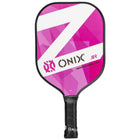 Onix - Raquette de pickleball composite Z JR - Rose-SPÉCIFICATIONS DE LA RAQUETTE - Revêtement en composite léger avec noyau en nid d’abeille en polypropylène
