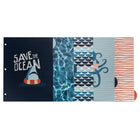 Pep Rally Letter Size Poly 5-Tab Divider - Save the Ocean-Enjoy long-lasting 3 ring binder dividers that are tear-resistant