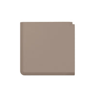WeatherTech ComfortMat Connect Modular Anti-fatigue Corner Mat - Stone - Tan-Each Corner Piece is 25 inches (63.5 cm) square. Snap an End Piece or a Middle Piece to each side and your ComfortMat Connect now has a 90 degree corner.