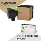 Ecotone - C231HK0 Lexmark  Remanufacturés Toner Cartridge - Rendement Élevé - Noir-Type : EcoTone reusinée