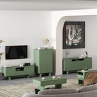 Manhattan Comfort Ella 39.4" Modern Nightstand 2-Piece Set - Sage Green-10