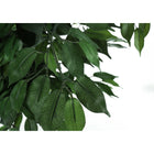 Monarch Specialties - Plante Artificielle - 58 po H - Arbre Ficus - Mis En Pot - Feuilles Vertes - Pot Noir-Garantie limitée de 5 ans contre les défauts du fabricant