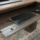 Sauder - La Collection Sonnet Springs Bureau en L - Finition Pebble Pine-Fini sur tous les côtés pour d'emplacement polyvalentes