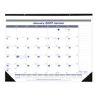 Blueline 2027 Net Zero Carbon Monthly Desk Pad Calendar - 22" x 17" - Bilingual-12 Months, January to December