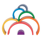 TickiT Wooden Rainbow Architect Arches - Set of 7-Use them to help toddlers develop their hand-eye coordination, color and shape recognition, imagination and language as they learn the colors, numbers and sizes