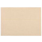 JAM Paper A7 Parchment Invitation Envelopes - 5.25" x 7.25" - Brown Recycled - 50 Pack-Colour: Brown, Envelopes feature a marbled parchment finish for an elegant touch