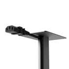 Kanto Height Adjustable Bookshelf Speaker Stands - Black-5 Years Limited Manufacturer Warranty