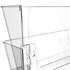 Storex Unbreakable Wall Pockets Letter - Clear - 3 Pack-Rounded edges won't snag or tear paper