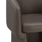 Modway Verity Barrel Back Vegan Leather Dining Chair - Espresso-9