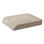 Gry Mattr Coffee Husk and Bamboo Fiber Letter Tray-Beautifully designed with post agricultural coffee husk shells