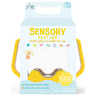 Glo Pals Sensory Jars - Honey Bee Yellow-Water-activated jar cycles through 9 soothing colours
