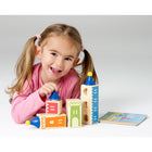 SmartGames Castle Logix - Preschool Puzzle Game -Challenge is to assemble the wooden blocks and towers to build one of the castles in the included puzzle booklet