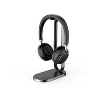 Yealink BH76 Wireless Bluetooth Headset with Charging Stand and USB-A Adapter - UC-Multiple microphones Acoustic Shield Technology