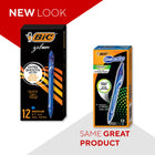 BIC Gel-ocity Retractable Quick Dry Gel Pen - 0.7mm - Blue - 12 Pack-Blue