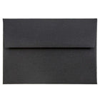 JAM Paper 4Bar A1 Premium Invitation Envelopes - 3 5/8 x 5 1/8 - Black Linen - 100 Pack-These envelopes are perfect to use for sending invitations, greeting cards, RSVP's, thank you cards, gifts for birthdays, graduations, holidays and more