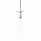 Modway Skylark Pendant Light - Clear/Polished Nickel-Requires 1 E26 60W Light Bulb