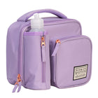Renwick Essentials Lunch Bag Set - Purple-500 ml Water bottle included