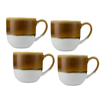 Maxwell & Williams Horizon Mug - 410ml - Sand - 4 Pack-Made of durable Stoneware