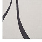 Modway Therese Abstract Swirl Area Rug - 5 ft W x 8 ft L - Ivory/Charcoal-100% Polyester Microfiber