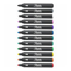 Sharpie Creative Markers Water-Based Acrylic Markers - Bullet Tip - Assorted Colours - 12 Pack-Bullet marker point provides comfortable, highly productive writing and drawing for a prolonged period of time