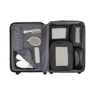 Bugatti Berlin 30" Hardside Large Check-In Luggage - Cream-Reinforced top and side handles for added durability