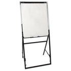 Quartet Futura Adjustable/Convertible Presentation Easel with Whiteboard, 26" x 35"-Compact and lightweight, collapses for storage