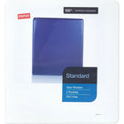 Staples Standard View Binder with D-Rings - 1 1/2" - White-Pages lie flat with back-mounted rings