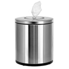 Gritt Commercial Tabletop Wipes Dispenser - Stainless Steel-Can hold a full size roll of 800 wipes