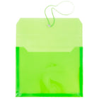 JAM Paper Plastic Envelopes with 2.63 Expansion, Elastic Closure, Letter Booklet, 9.75 x 13, Lime Green, 12 Pack (218E25lig)-Green